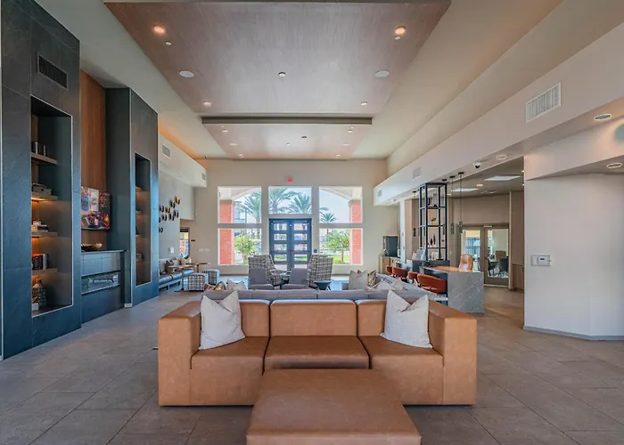 Apartment Stadium Area Unit With Balcony Pool Gym Parking Wd