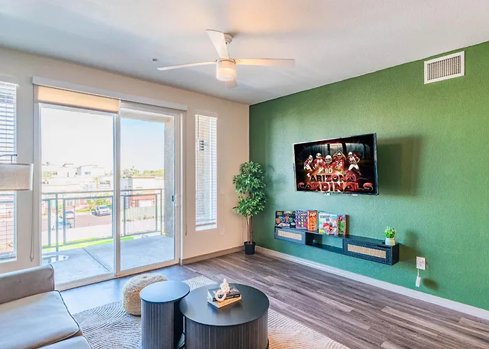 Apartment Stadium Area Unit With Balcony Pool Gym Parking Wd